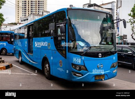 A Jakarta City Bus, Jakarta, Indonesia Stock Photo - Alamy