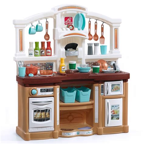 Step2 Fun with Friends Play Kitchen with 38 Piece Accessory Play Set ...