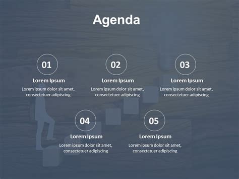 Animated Agenda PowerPoint Template 14