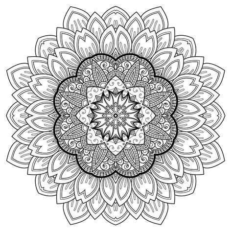 Art Therapy (Relaxation) – Free Printable Coloring Pages