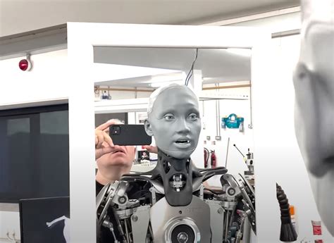 Engineered Arts' Ameca AI Humanoid Robot Showcases Numerous Facial ...