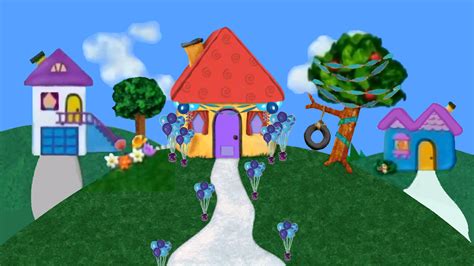 Blue's Clues House Background (Blue's Birthday) by PrincessCreation345 ...