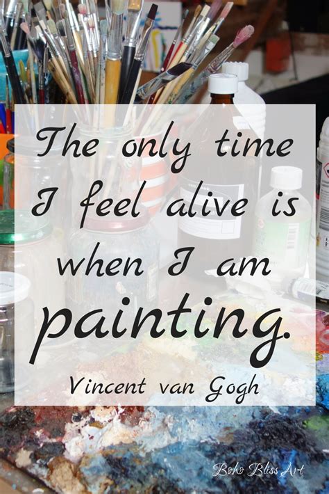 Vincent van Gogh Quotes - Boho Bliss Art | Art quotes artists, Art ...