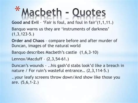 PPT - Macbeth - Quotes PowerPoint Presentation, free download - ID:2288104