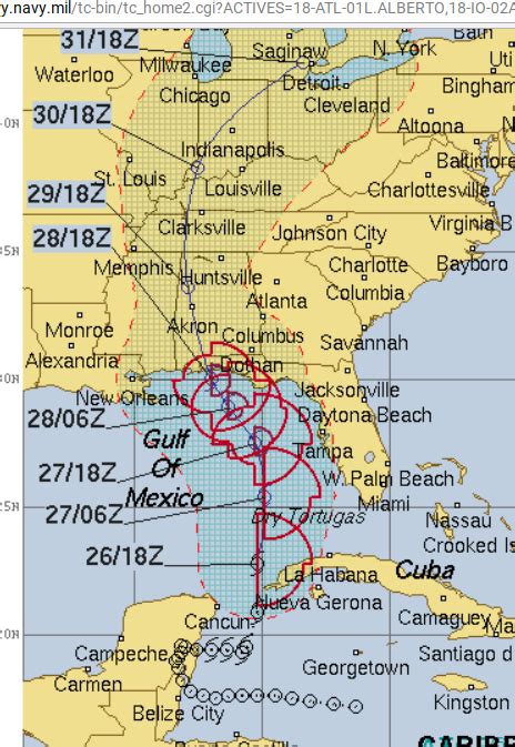 Hurricane Harbor: Hurricane History - Early Season Gulf of Mexico ...