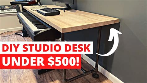 Top 30+ imagen diy home studio desk - abzlocal fi