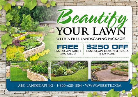 Landscaping Advertising | PostcardMania