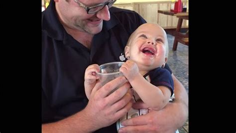 WATCH: Baby has the cutest reaction to drinking water - ABC13 Houston