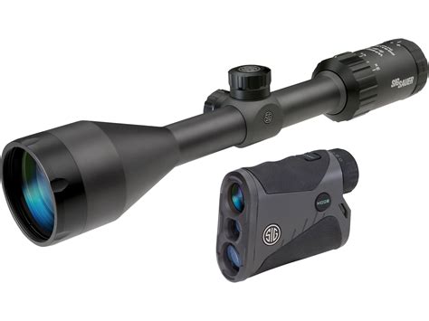 Sig Sauer Whiskey3 Rifle Scope 3-9x 50mm QuadPlex Reticle Graphite