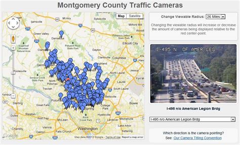 MCDOT Transportation Management Center Cameras