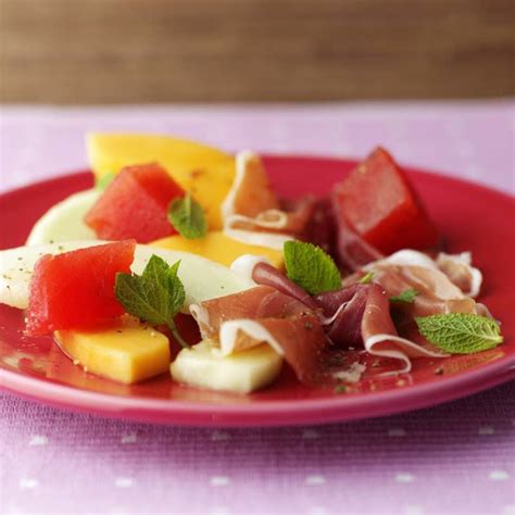 parma ham melon starter recipe