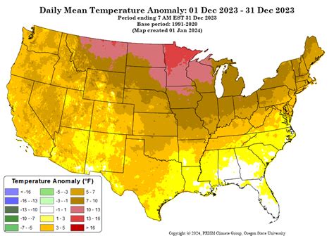 Record Temperatures in December 2023