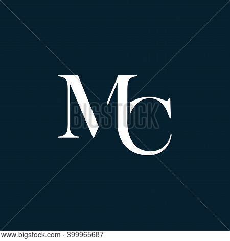 Initial Letter Mc Vector & Photo (Free Trial) | Bigstock