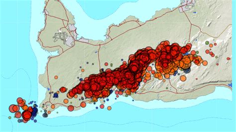 Earthquake swarm in Iceland continues, now with over 20.000 earthquakes ...