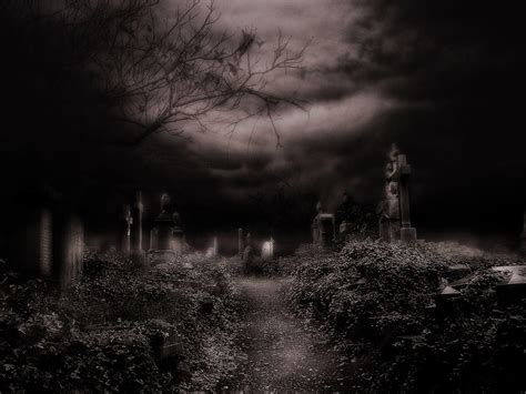 Dark Graveyard Wallpapers - Top Free Dark Graveyard Backgrounds ...