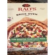 Rao's Pizza, Fire Roasted Vegetable: Calories, Nutrition Analysis ...