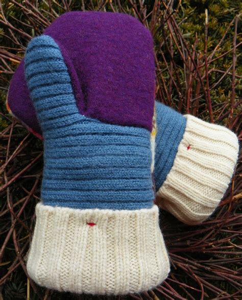 pattern tutorial how to make felted wool mittens from old sweaters for ...