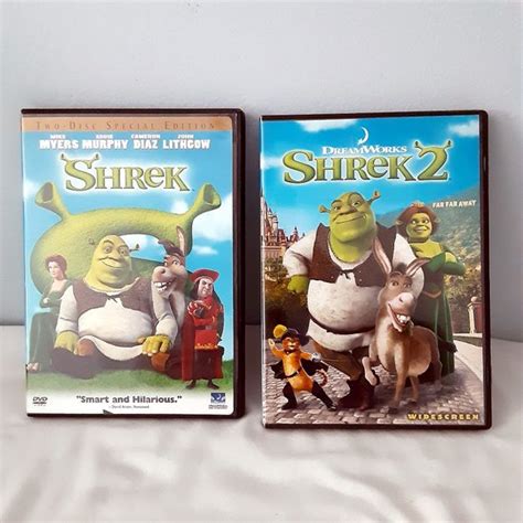 Dreamworks | Media | Dreamworks 2 Dvds Shrek Disc Special Edition Shrek ...