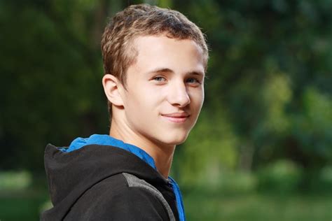 smiling teen boy - Wyoming Department of Health