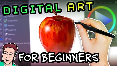 digital art tutorial videos beginner step by step - lisa-ogden