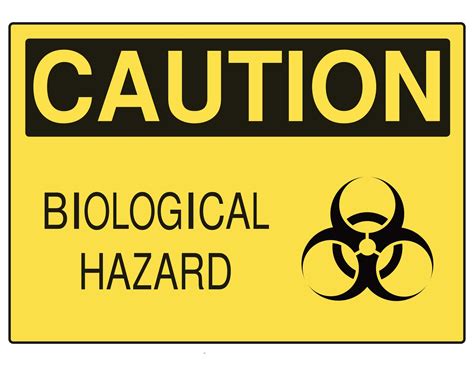 Free Printable Biohazard Sign Templates [PNG, PDF] Colors, Labels