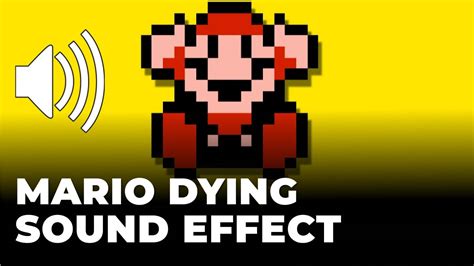 Mario Dying Sound Effect - Sound Effect MP3 Download