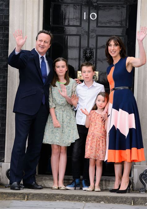 David Cameron and His Family Bid Farewell to 10 Downing Street – WWD