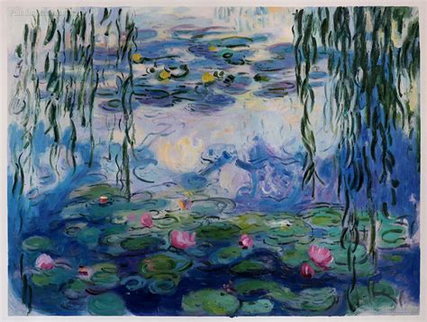 Water Lilies 1916-19 - Claude Monet Paintings