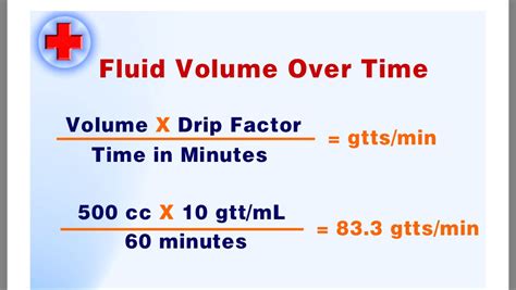 Formula for calculating drip rates | Nursing school tips, Nursing math ...