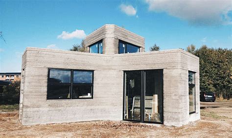 3DCP builds the first 3D printed concrete tiny house in europe