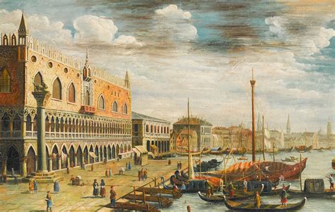 MANNER OF ANTONIO CANAL, CALLED CANALETTO | VENICE, A VIEW OF THE DOGE ...