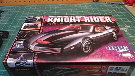 MPC Knight Rider KITT Model Kit Open Box Review - YouTube