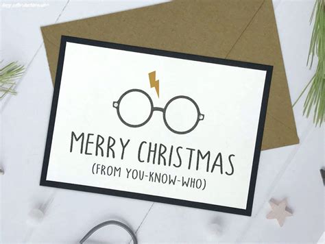 8 Harry Potter Christmas Cards