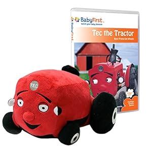 Amazon.com: Spring Deals BabyFirstTV Tec the Tractor Set 2 - Plush Toy ...