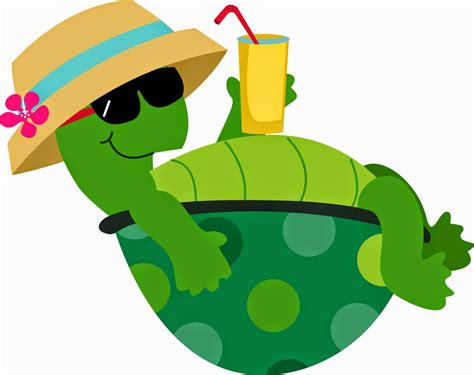 Clipart turtle summer, Clipart turtle summer Transparent FREE for ...