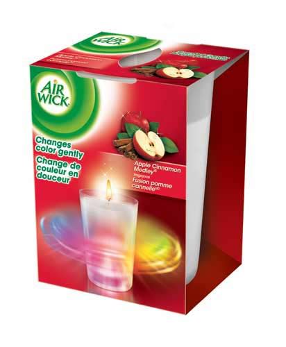 Amazon.com: Air Wick Color-Changing Scented Candle, Apple Cinnamon ...