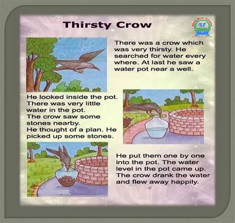 Thirsty Crow!!! | Short stories for kids, English stories for kids ...