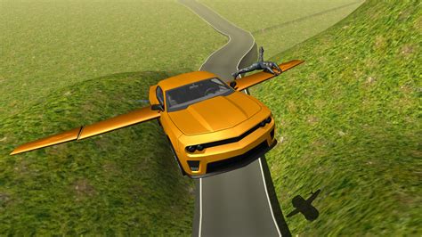 Flying Muscle Car Simulator 3D for Android & Huawei - Free Download