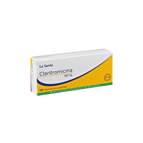 La Santé | Claritromicina 500 mg