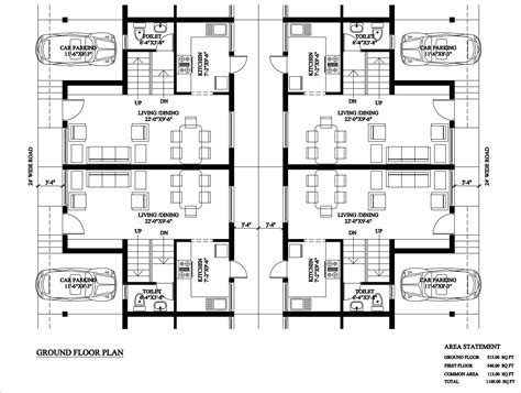 Row House Plan: A Comprehensive Guide - House Plans