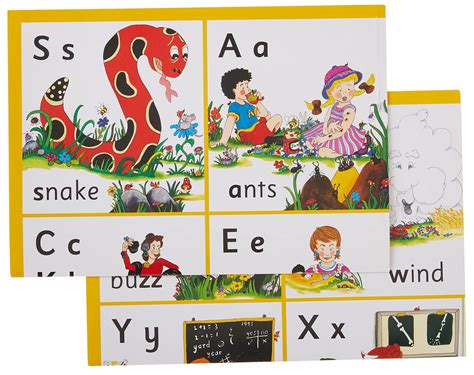 Buy Jolly Phonics Letter Sound Wall Charts Online at desertcartPortugal