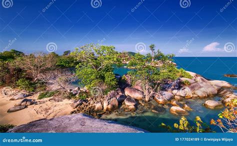 Panorama Beach and Rock Formation Photos at Berhala Island Kepulauan ...