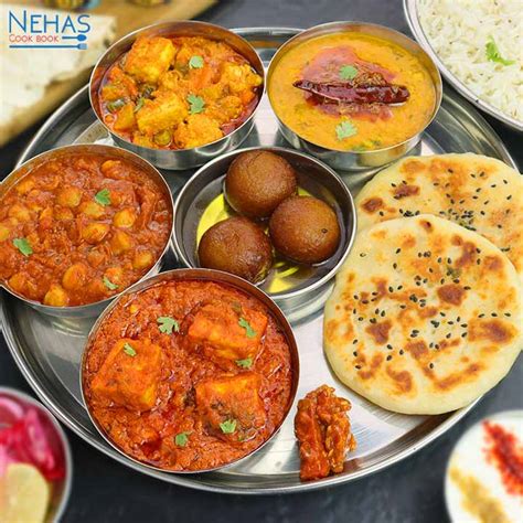 Punjabi thali recipe | north Indian thali | easy veg thali recipe ...