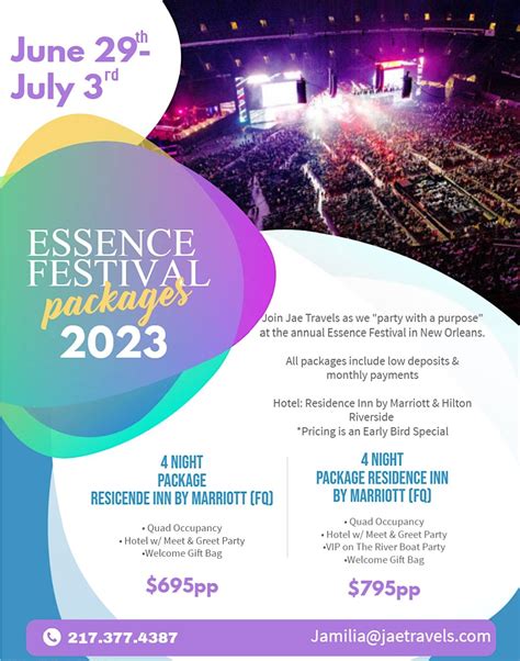 Essence Festival 2023 Hotel & Party Packages, Residence Inn by Marriott ...