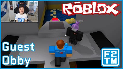 Roblox Guest Obby by FUDZ (ROBLOX GUESTS ARE NOOBS?!?!?!) - YouTube