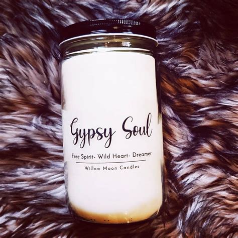 Gypsy Soul soy candle handmade candle gift for gyspy | Etsy