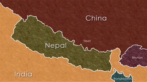 Map Of China India And Nepal - United States Map