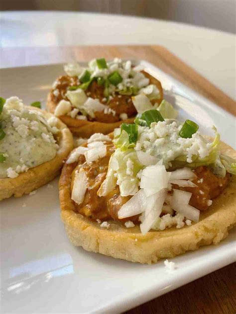 Homemade vegetarian sopes - A Gluten Free Plate