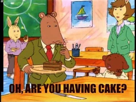 From "Arthur" ~ Oh, Mr. Ratburn and your cake obsession... | Kids shows ...