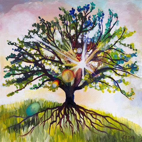 The Love Oak | Art to Symbolize Family Love - Art by Cedar Lee